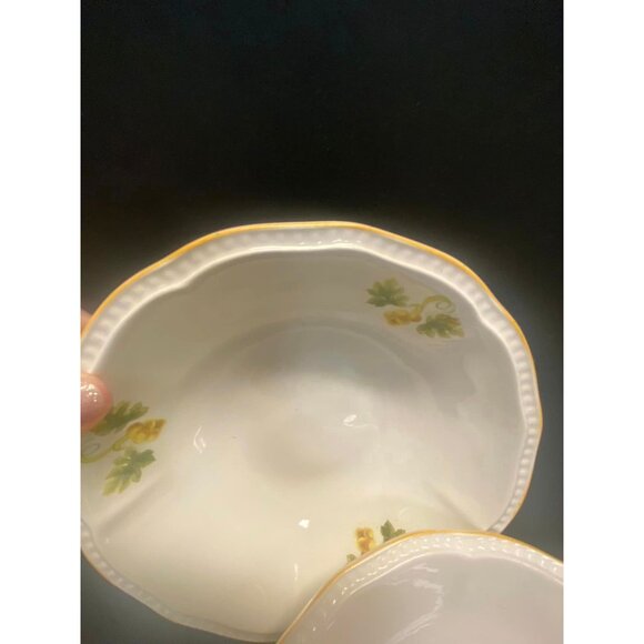2 Bowls Cereal  Kensington Staffordshire Ironstone England  SUSSEX R3027 - Picture 3 of 5